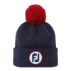 FootJoy Pom Pom Solid Knit Golf Beanie