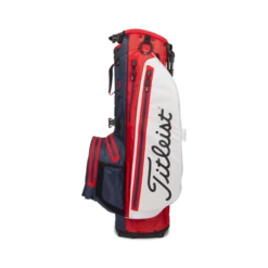 Titleist Players 4 Plus StaDry Stand Bag -Golf Gear Store 2022Players4PlusStaDry White Navy Red TB21SX3 146 06 1 700x700