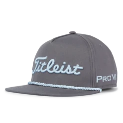 Titleist Tour Rope Flat Bill Golf Hat 8 Titleist Tour Rope Flat Bill Golf Hat -Golf Gear Store 2022TourRopeFlatBillCharcoal Sky TH20ARFBL 04S 01 700x700