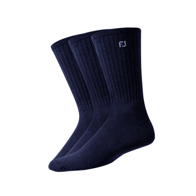 Footjoy ComfortSof Crew 3 Pair Pack (3 Colours) 2 Footjoy ComfortSof Crew 3 Pair Pack (3 Colours) - Image 2