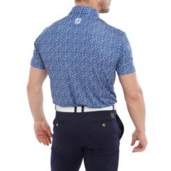 FootJoy Tossed Tulips Lisle Men's Golf Polo Shirt 80021 -Golf Gear Store FJ 80021 03 700x700