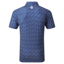 FootJoy Tossed Tulips Lisle Men's Golf Polo Shirt 80021 -Golf Gear Store FJ 80021 04 700x700