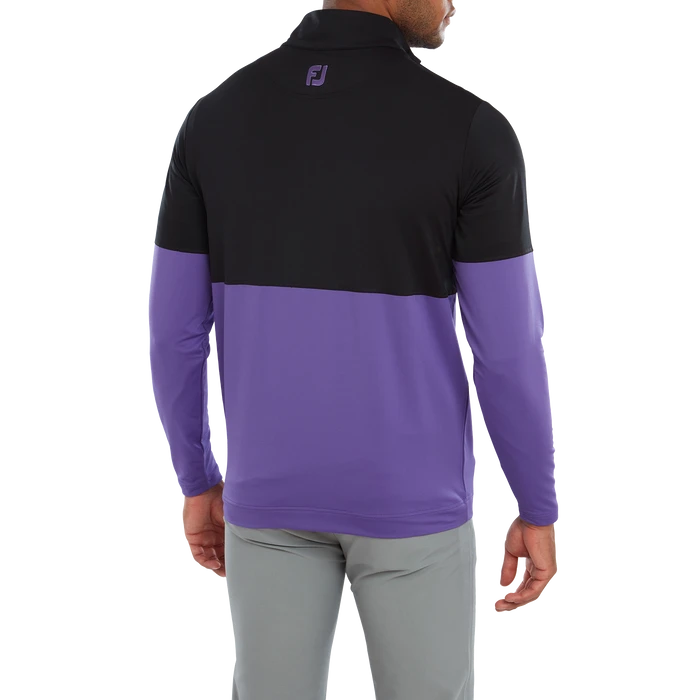 FootJoy Colour Block Men's Mid Layer Pullover 80115 4 FootJoy Colour Block Men's Mid Layer Pullover 80115 - Image 4