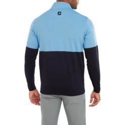 FootJoy Colour Block Men's Mid Layer Pullover 80117 7 FootJoy Colour Block Men's Mid Layer Pullover 80117 -Golf Gear Store FJ 80117 03 700x700