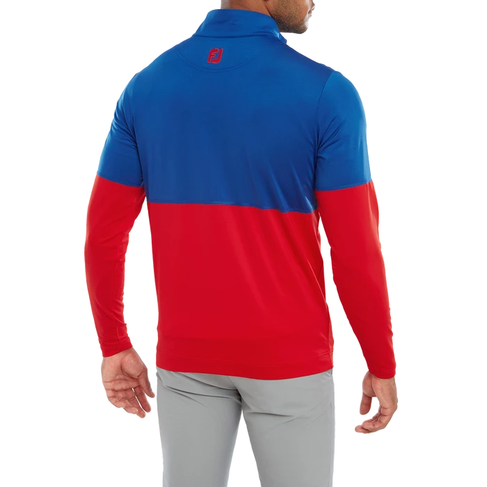 FootJoy Colour Block Men's Mid Layer Pullover 80118 3 FootJoy Colour Block Men's Mid Layer Pullover 80118 - Image 3