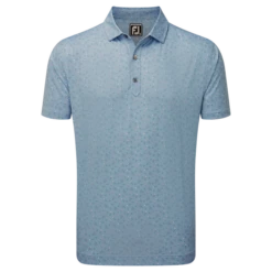 FootJoy Mini Floral Lisle Golf Shirt 88783